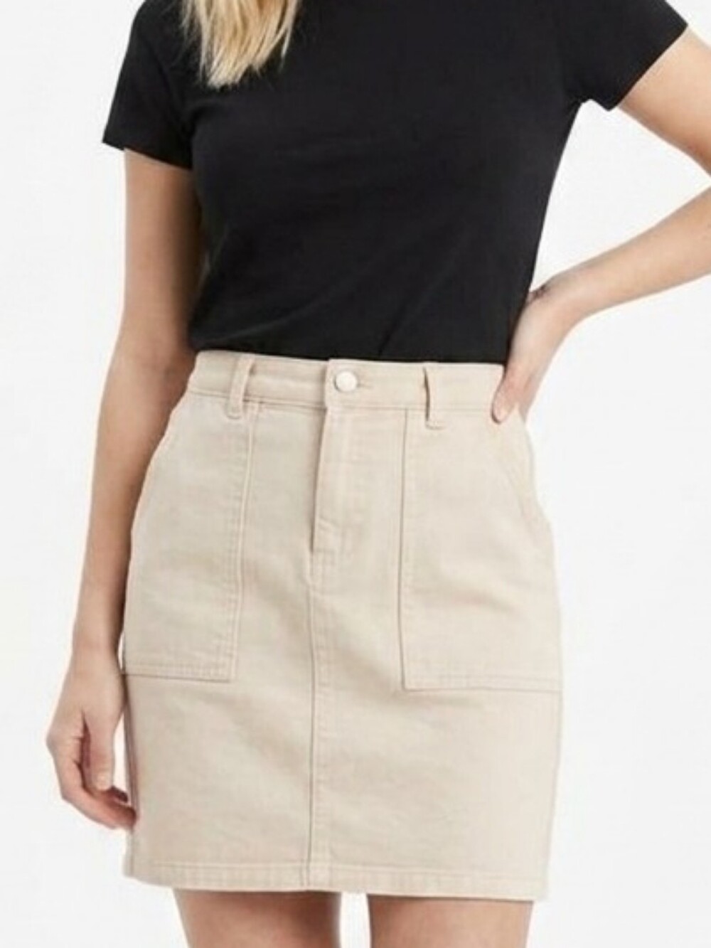LAUREN RALPH LAUREN KHAKI SKIRT 4